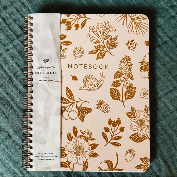 Pretty Lined Notebook - Picture 1 of 7